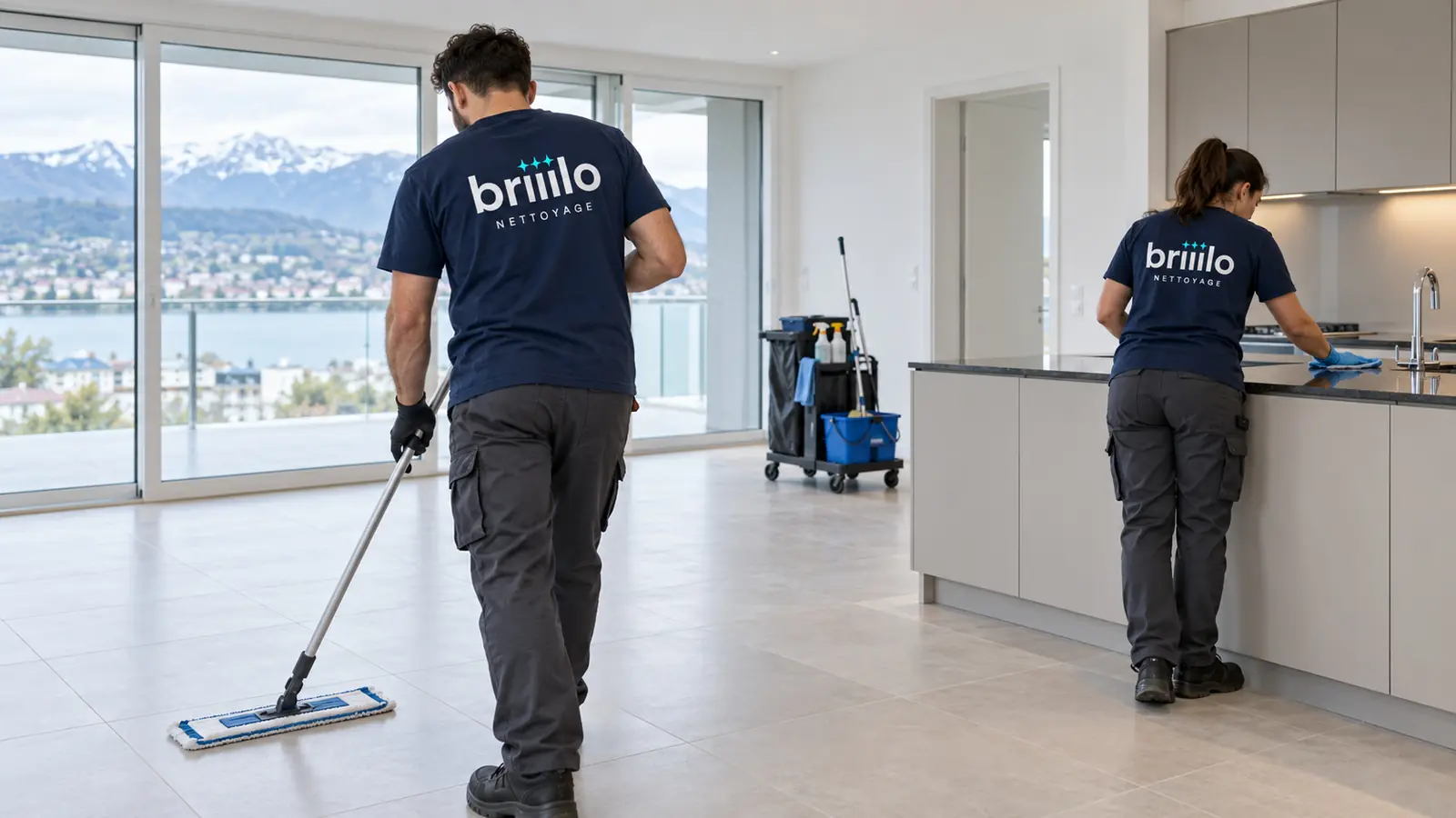 Équipe Briiilo en intervention